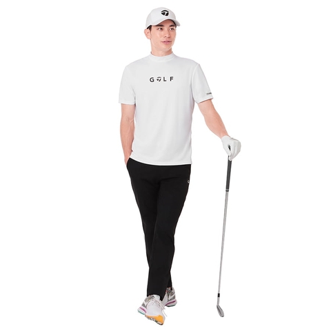 Áo Nam TaylorMade/Golf logo S/S mock up