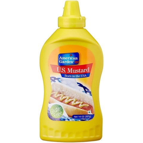 MÙ TẠT VÀNG AMERICAN GARDEN 227G - 397G - YELLOW MUSTARD U.S CLASSIC