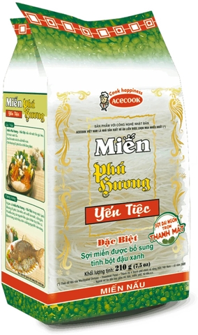 MIẾN ĐẬU XANH YẾN TIỆC PHÚ HƯƠNG 210G