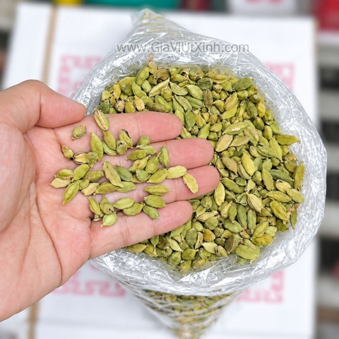THẢO QUẢ XANH 500G- 1KG - BẠCH ĐẬU KHẤU XANH - GREEN CARDAMOM - HẠT BƯỞI ẤN ĐỘ