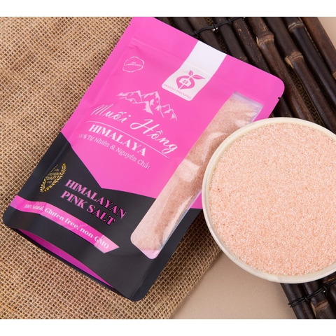 MUỐI HỒNG HIMALAYA ORGANIC 1KG (DẠNG MỊN) - HIMALAYA PINK SALT