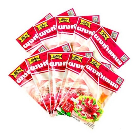 (10 GÓI) BỘT NEM CHUA LOBO THÁI LAN 70G - NAM POWDER SEASONING MIX
