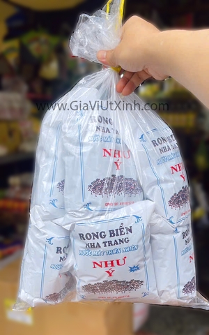(10 GÓI) RONG BIỂN NHA TRANG NẤU NƯỚC SÂM HIỆU NHƯ Ý 85G