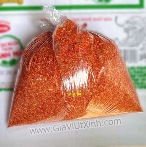 ỚT KHÔ XAY (DẠNG VẢY) KHÔNG CAY 500G - 1KG – BỘT ỚT NGUYÊN CHẤT KHÔNG MUỐI