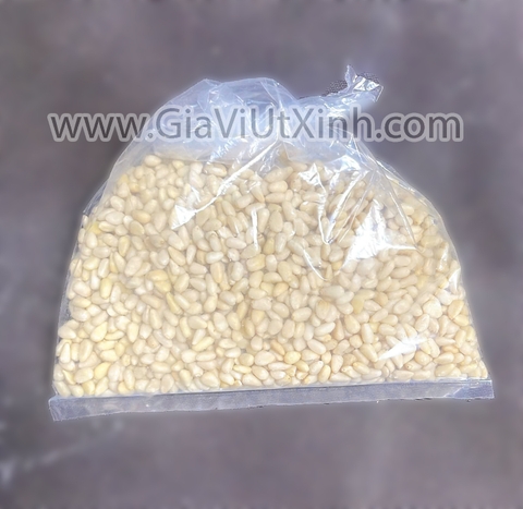 HẠT THÔNG TƯƠI TÁCH VỎ – NHẬP KHẨU MỸ – 100G – 300G – 500G
