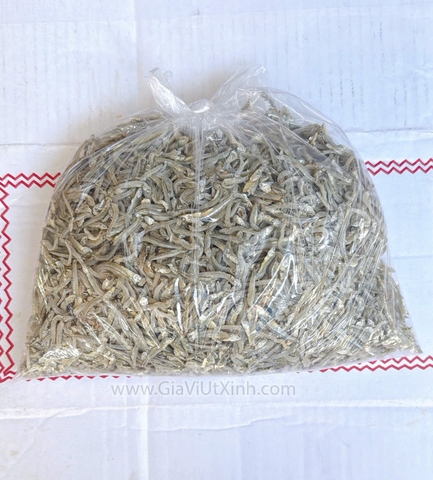 KHÔ CÁ CƠM CON ĐEN (SIZE NHỎ) 1KG - NGUYÊN CHẤT - MÃ A130