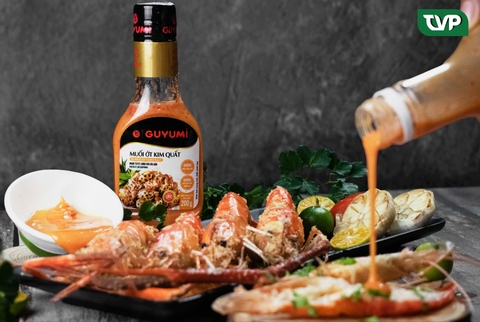 MUỐI ỚT KIM QUẤT GUYUMI 200G – SỐT CHẤM ĐỒ NƯỚNG, HẢI SẢN