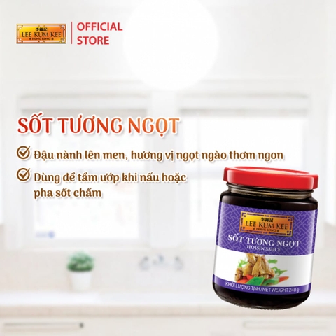SỐT TƯƠNG NGỌT LEE KUM KEE 240G - HOISIN SAUCE