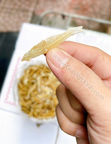 KHÔ CÁ CƠM ĐÃ TẨM VỊ (SIZE ĐẠI) 1KG - NGỌT THỊT ĐẬM VỊ - MÃ A140