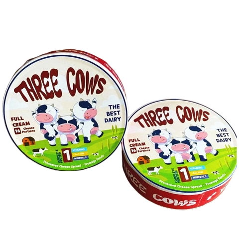 PHÔ MAI AI CẬP THREE COWS 16 MIẾNG 204G – CREAMY CHEESE THREE COWS