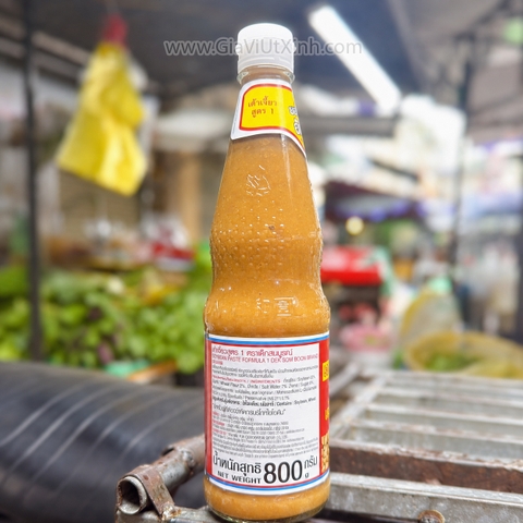 XỐT ĐẬU TƯƠNG DEK SOM BOON 800G - TƯƠNG ĐẬU NÀNH HEALTHY BOY THÁI LAN