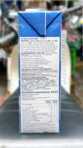 KEM SỮA TƯƠI TIỆT TRÙNG NẤU ĂN ANCHOR 1 LÍT - EXTRA YIELD COOKING CREAM