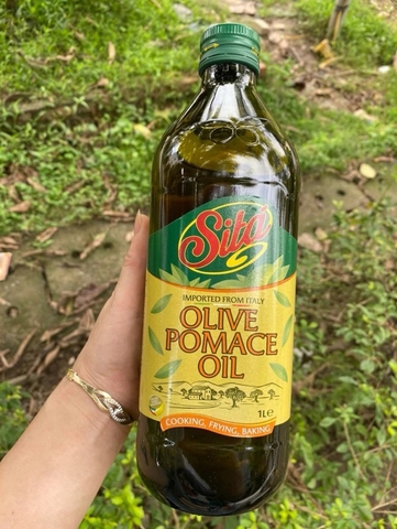 DẦU OLIU POMACE SITA NHẬP KHẨU Ý 1 LÍT - SITA OLIVE POMACE OIL