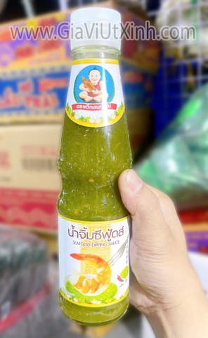 SỐT CHẤM HẢI SẢN HEALTHY BOY 335G - MUỐI ỚT XANH THÁI LAN
