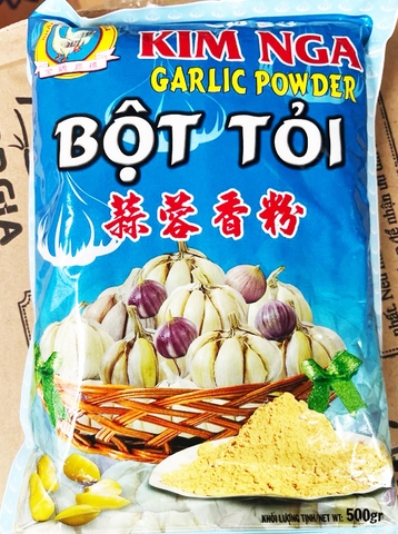 BỘT TỎI KIM NGA 500G – GARLIC POWDER NGUYÊN CHẤT, KHỬ MÙI TANH