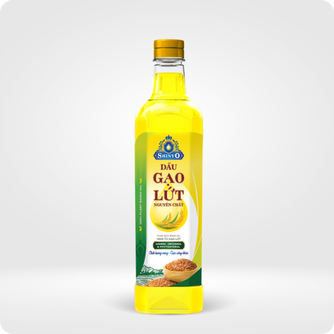DẦU GẠO LỨT NGUYÊN CHẤT SHINYO 1 LÍT