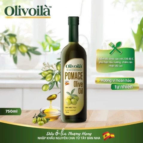 DẦU OLIVE POMACE OLIVOILÀ 750ML - DẦU OLIU POMACE OLIVOILA