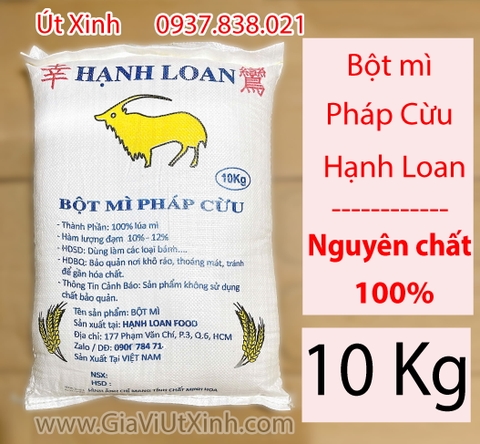 BỘT MÌ PHÁP CỪU HẠNH LOAN 10KG - NGUYÊN CHẤT 100% - SỐ 11