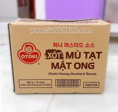 XỐT MÙ TẠT MẬT ONG OTOKI 280G – HONEY MUSTARD HÀN QUỐC [NT]