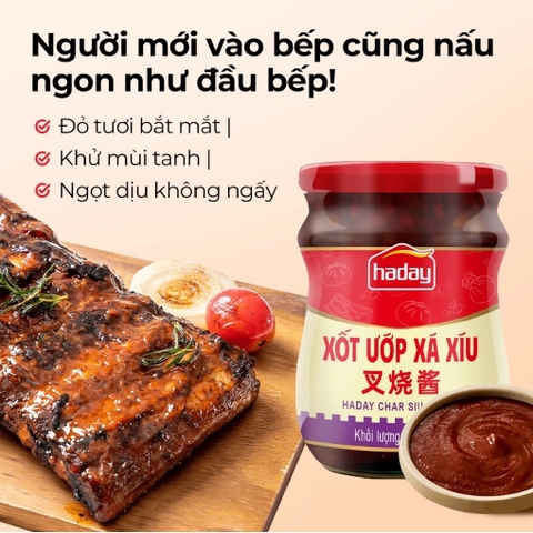XỐT ƯỚP XÁ XÍU HADAY 280G - HADAY CHAR SIU SAUCE