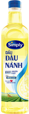 DẦU ĐẬU NÀNH SIMPLY NGUYÊN CHẤT 1 LÍT - DẦU ĂN