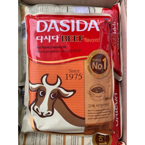 HẠT NÊM VỊ BÒ DASIDA (E) 1KG