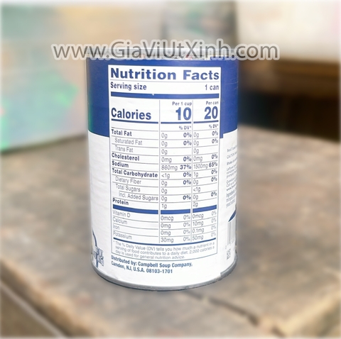 NƯỚC DÙNG GÀ SWANSON 411G – CHICKEN BROTH MỸ – DẠNG LỎNG NON-GMO