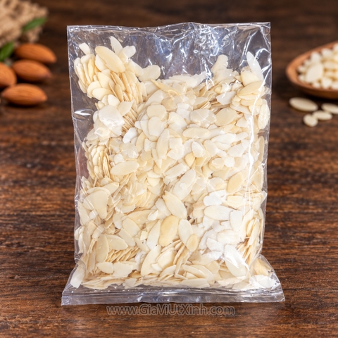 HẠNH NHÂN SỐNG CẮT LÁT 500G - 1KG – ALMOND SLICES