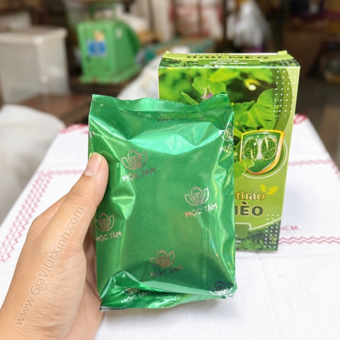 TRÀ THẢO MỘC KIM TIỀN THẢO RÂU MÈO 90G – CÓ DIỆP HẠ CHÂU, 30 GÓI X 3G