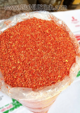 ỚT KHÔ XAY (DẠNG VẢY) KHÔNG CAY 500G - 1KG – BỘT ỚT NGUYÊN CHẤT KHÔNG MUỐI