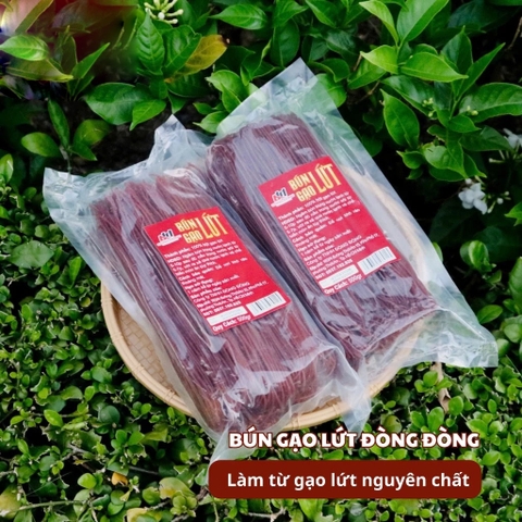BÚN GẠO LỨT ĐÒNG ĐÒNG 500GR - BROWN RICE VERMICELLI