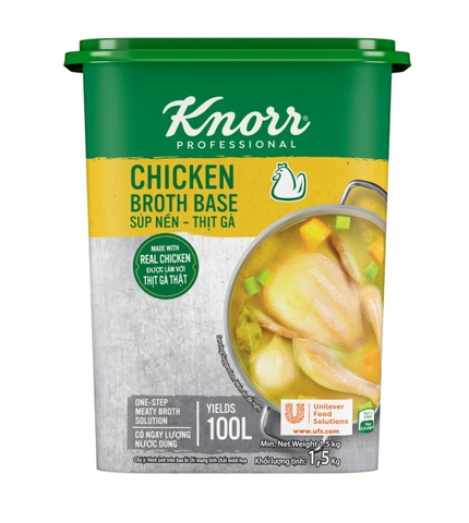 SÚP NỀN THỊT GÀ KNORR 1,5KG