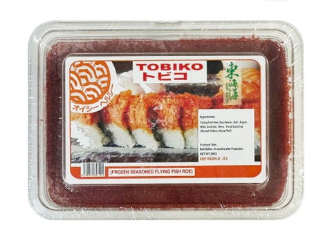 TRỨNG CÁ CHUỒN ĐỎ TOBIKO NHẬT BẢN 500G (LOẠI 1) - MÃ