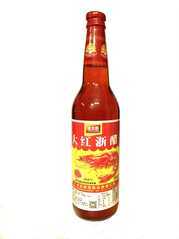 GIẤM TÔM ĐẠI HỒNG 620ML - DẤM HỒNG - RED VINEGAR