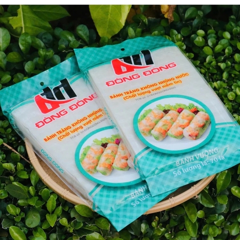BÁNH TRÁNG ĐÒNG ĐÒNG VUÔNG 70 LÁ