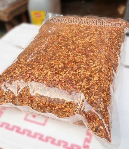 BỘT ỚT CHỈ THIÊN SIÊU CAY 1KG – ỚT XAY CÒN HẠT, CÁNH TO