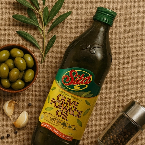 DẦU OLIU POMACE SITA NHẬP KHẨU Ý 1 LÍT - SITA OLIVE POMACE OIL