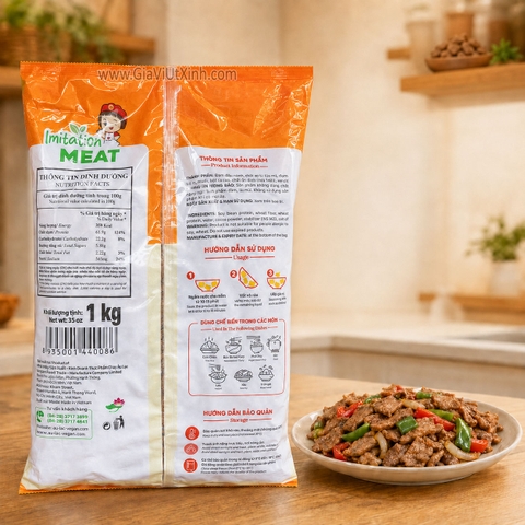 BÒ LÁT 2 CHAY ÂU LẠC 1KG - ĐẠM THỰC VẬT