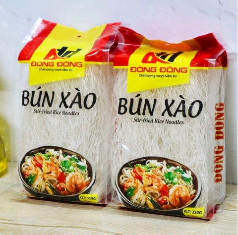 BÚN XÀO ĐÒNG ĐÒNG 320GR - STIR-FRIED RICE NOODLES