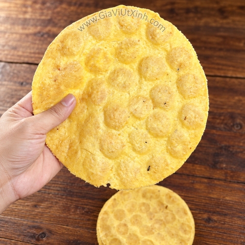 BÁNH TRÁNG CHUỐI (CHƯA NƯỚNG) - BÁNH PHỒNG CHUỐI (50 CÁI)