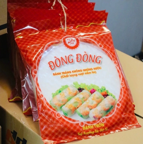BÁNH TRÁNG ĐÒNG ĐÒNG TRÒN LỚN 60 LÁ