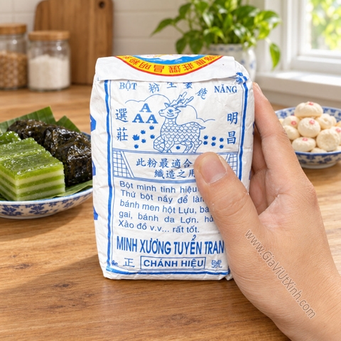 BỘT NĂNG CON NAI AAA 500G - BỘT MINH TINH HIỆU NAI LỘC