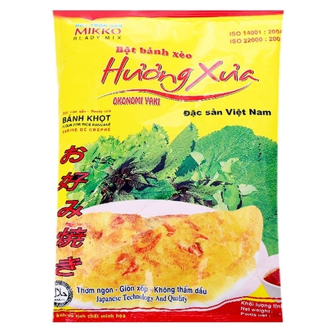BỘT BÁNH XÈO MIKKO HƯƠNG XƯA 500G (TRỘN SẴN)