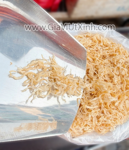 CHÀ BÔNG GÀ (100% ỨC GÀ) ĐẶC BIỆT 500G- 1KG - RUỐC GÀ SỢI KHÔ A250