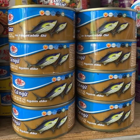 CÁ NGỪ NGÂM DẦU HẠ LONG 175G – TUNA IN VEGETABLE OIL