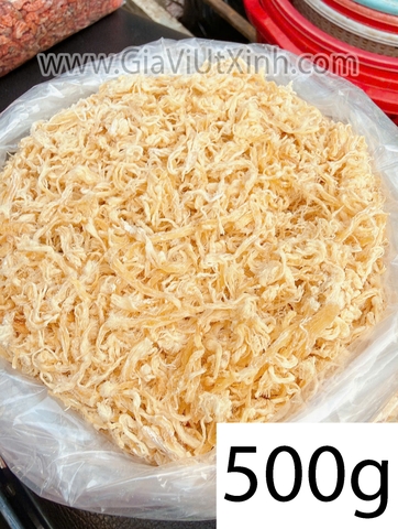CHÀ BÔNG GÀ (100% ỨC GÀ) ĐẶC BIỆT 500G- 1KG - RUỐC GÀ SỢI KHÔ A250
