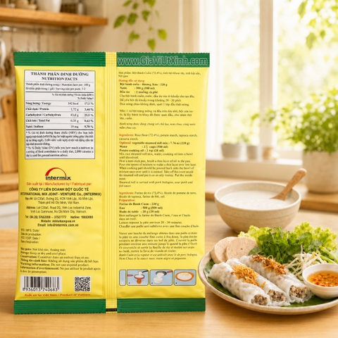 BỘT BÁNH CUỐN MIKKO HƯƠNG XƯA 220G