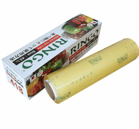 MÀNG BỌC THỰC PHẨM CUỘN LỚN RINGO ST418 THP (45CM X 275M)