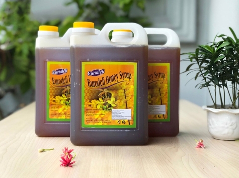 MẬT ONG EURODELI HONEY SYRUP 3KG – MẬT ONG ĐÀI LOAN PHA TRÀ HOA QUẢ