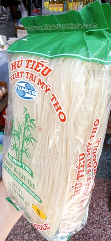 HỦ TIẾU KHÔ MỸ THO BA CÂY TRE TUFOCO 400G – SỢI NHỎ SIZE S